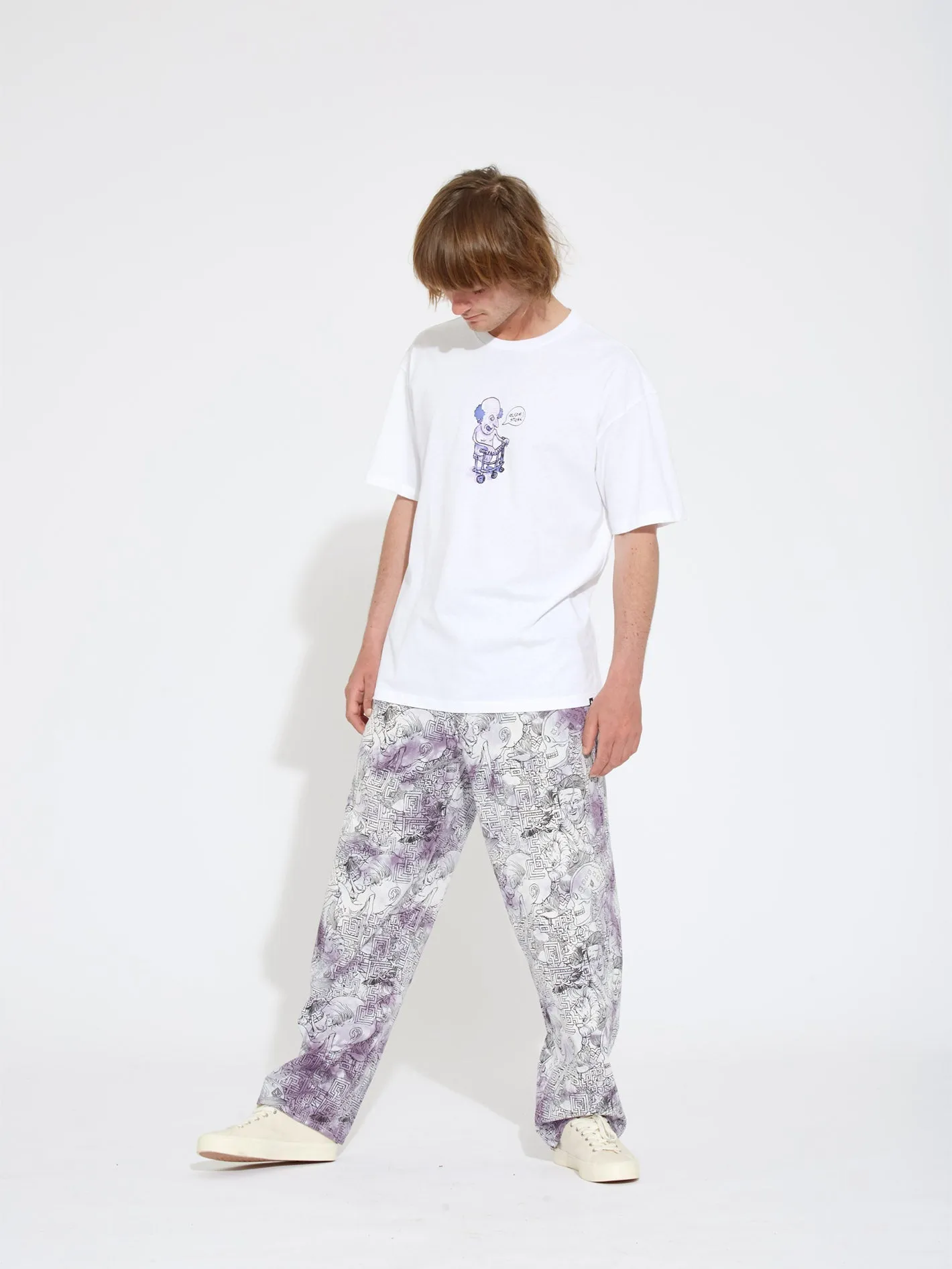 Pantalon Ed Merlin Murray Elasticated Waist - PRINT