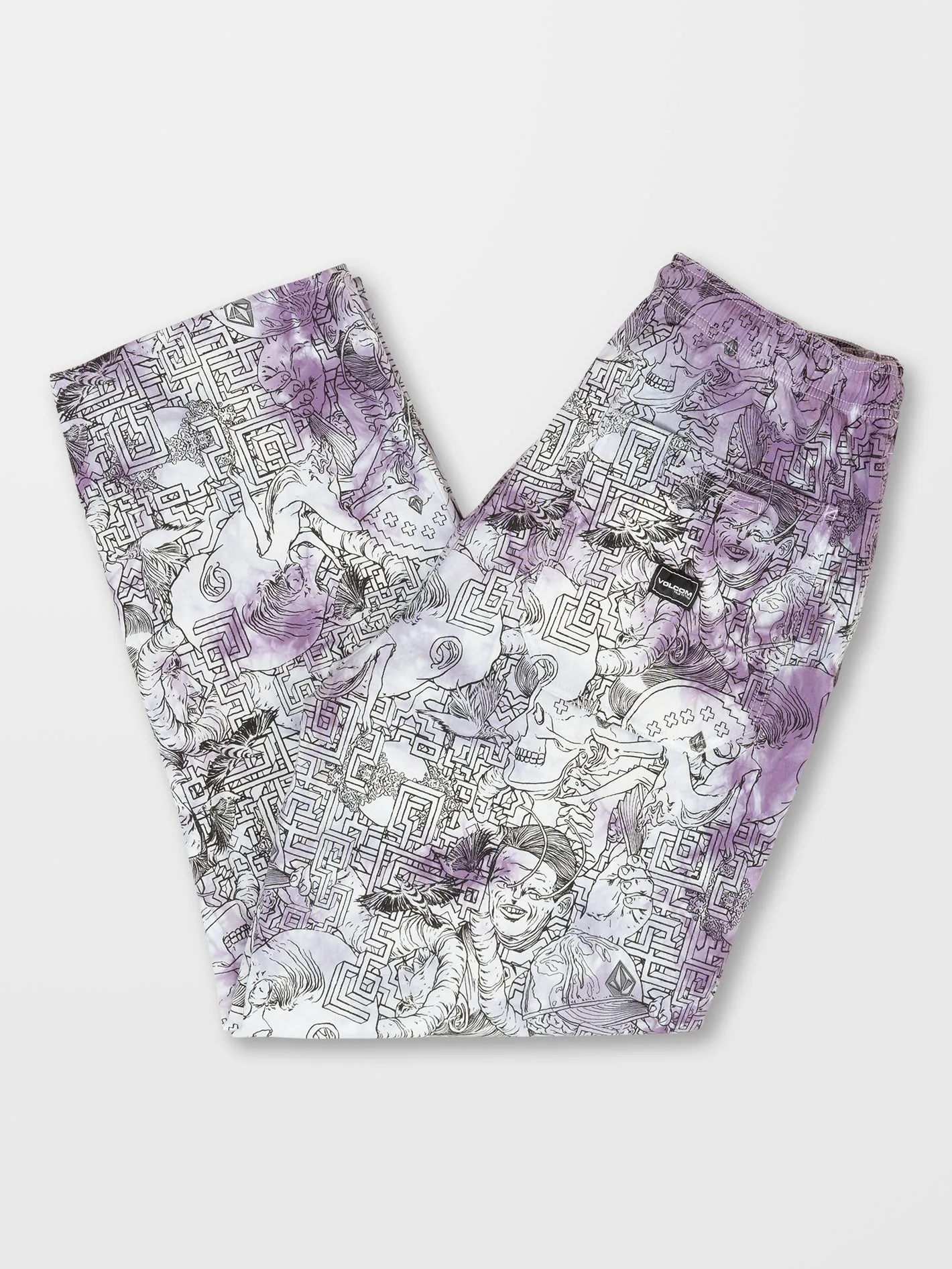 Pantalon Ed Merlin Murray Elasticated Waist - PRINT
