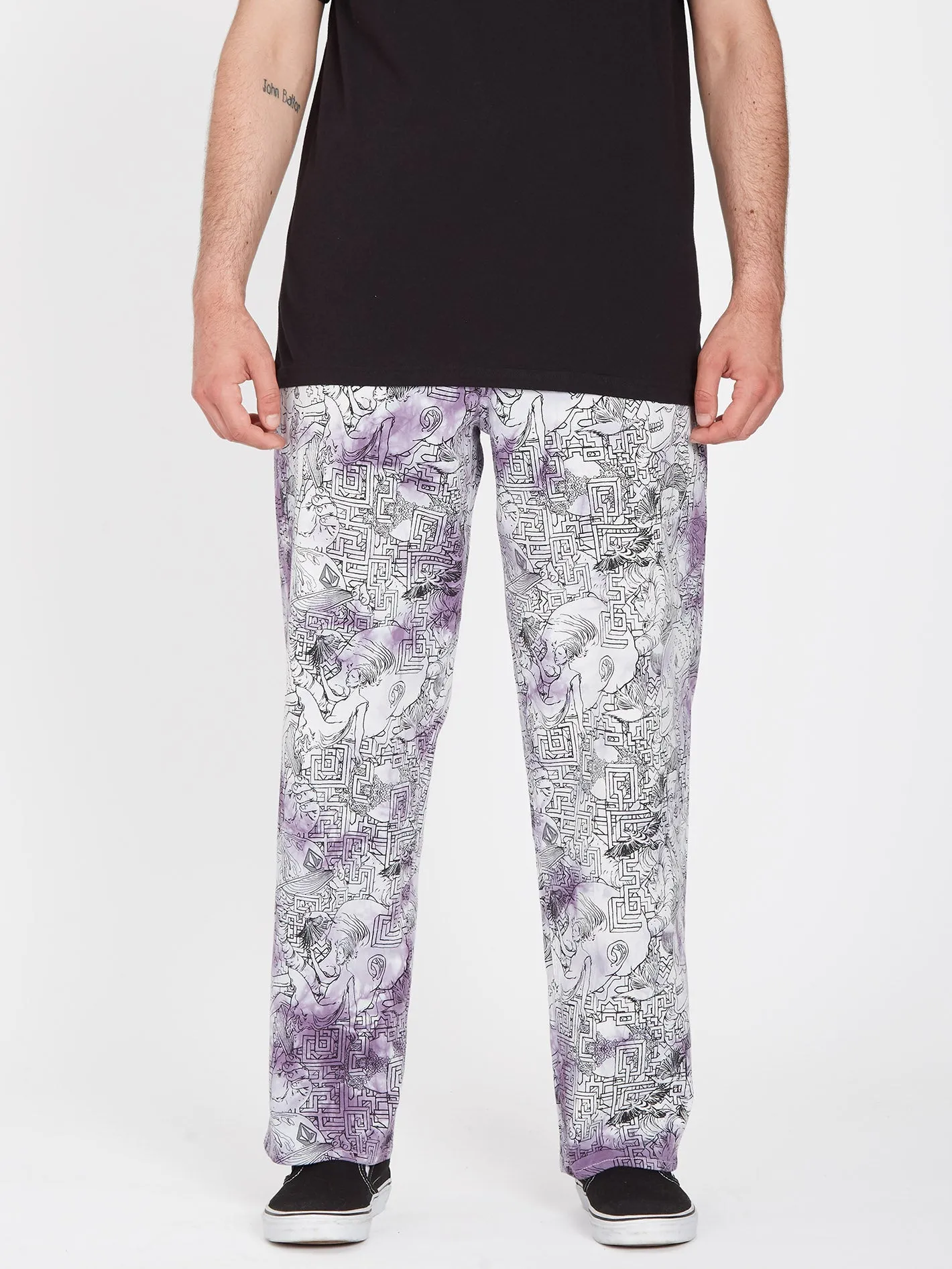 Pantalon Ed Merlin Murray Elasticated Waist - PRINT