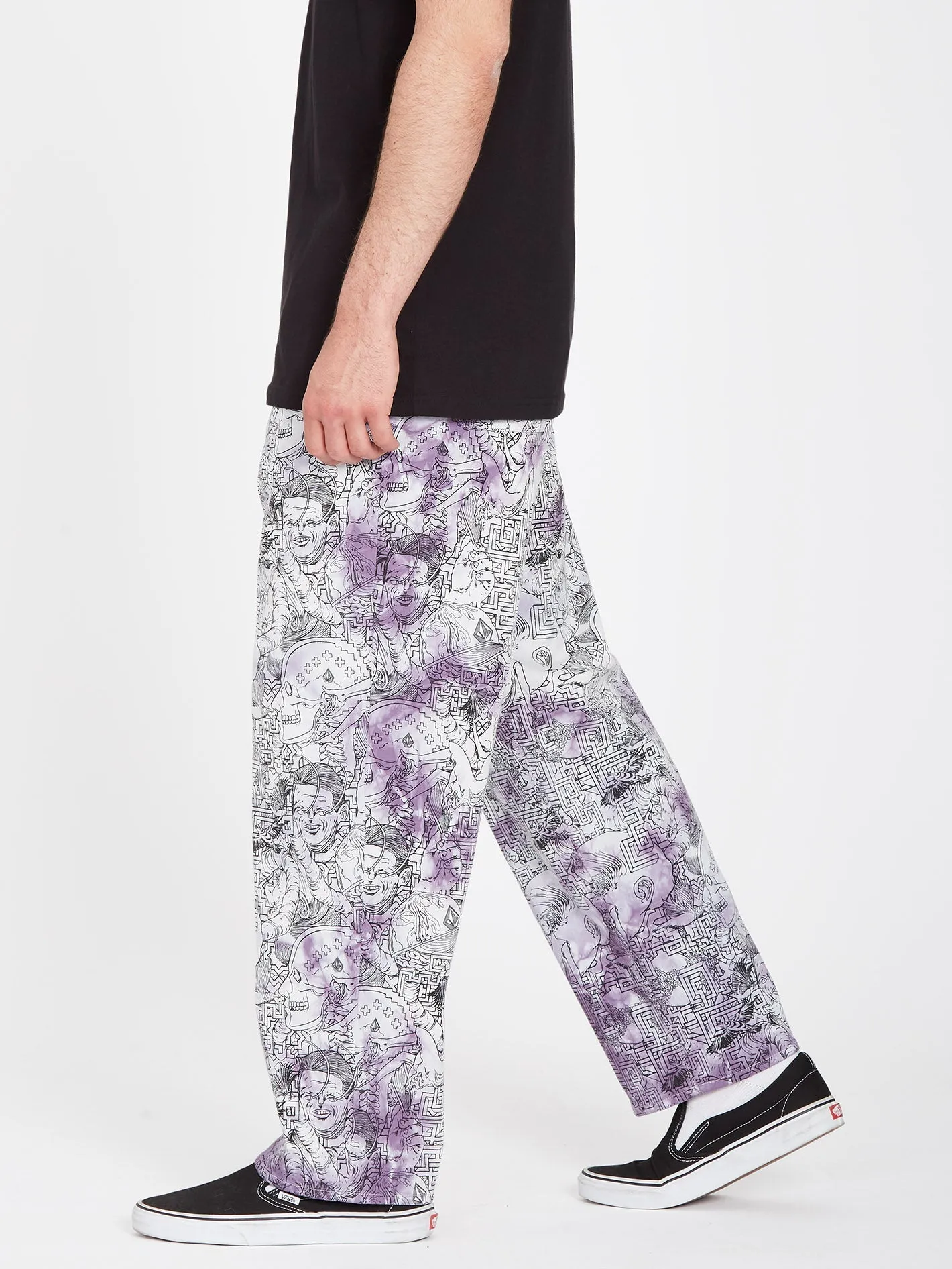 Pantalon Ed Merlin Murray Elasticated Waist - PRINT