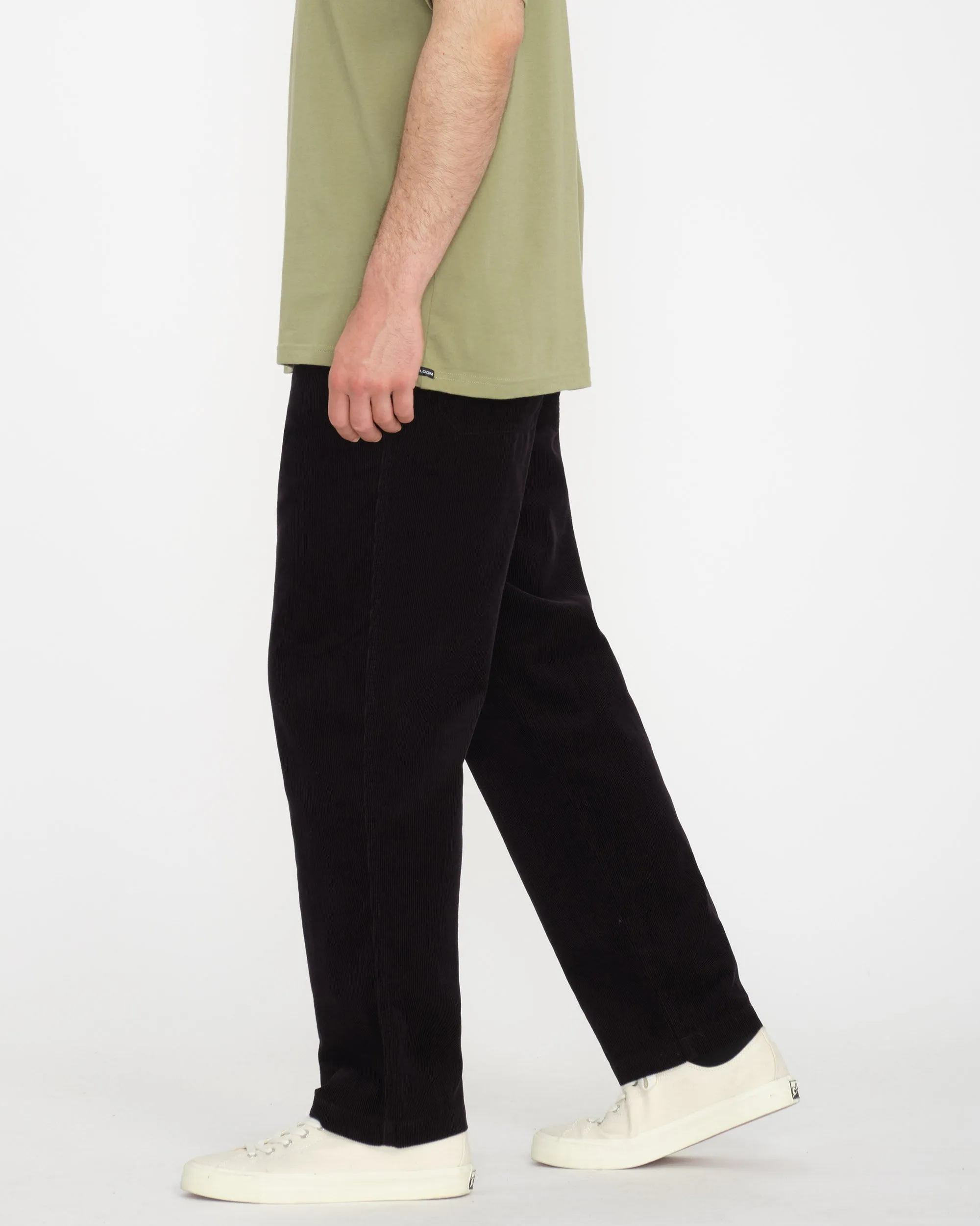 Pantalon Psychstone Elasticated Waist - BLACK