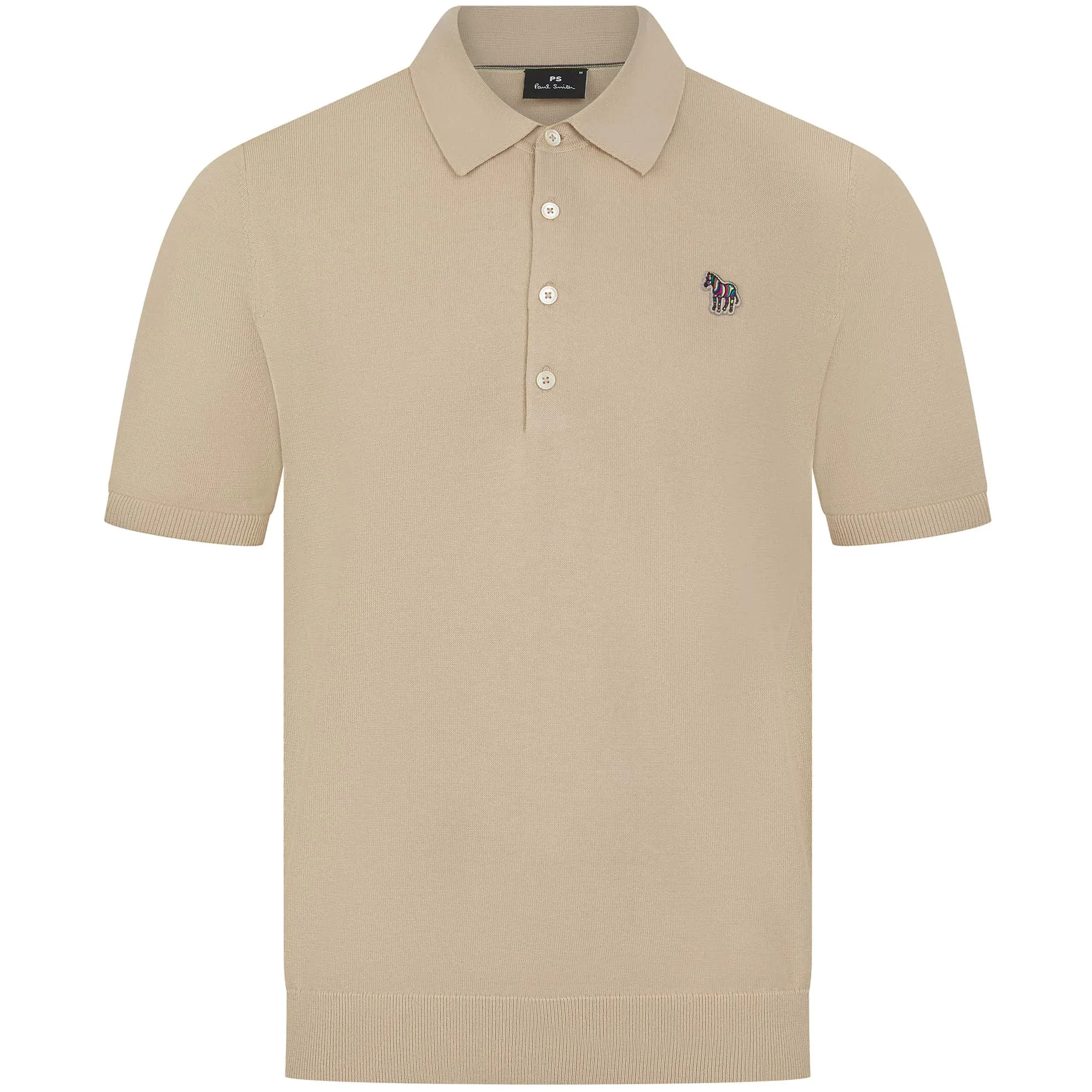 PAUL SMITH SHORT SLEEVE KNIT POLO SHIRT