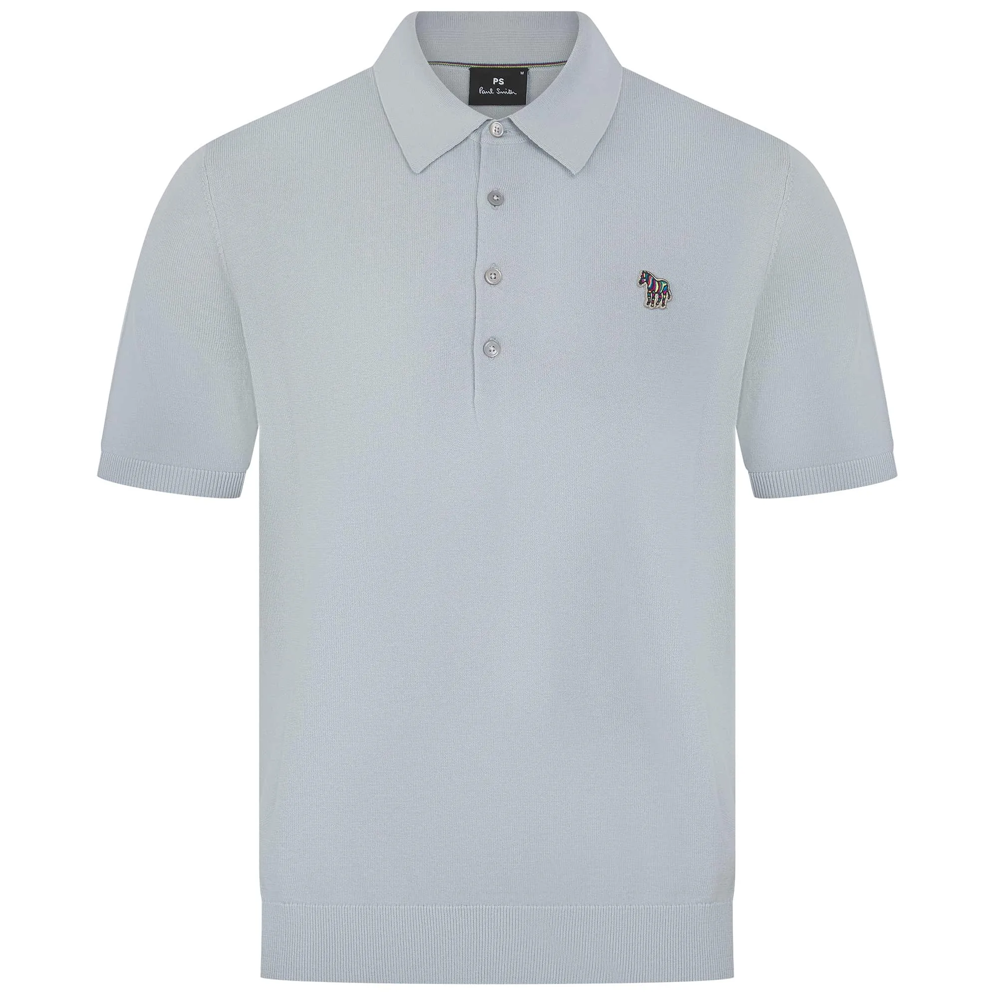 PAUL SMITH SHORT SLEEVE KNIT POLO SHIRT