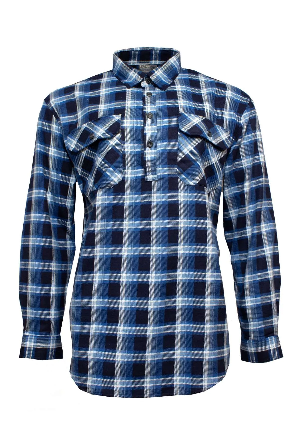 Pilgrim Closed Front Flannelette Shirt - S-2XL