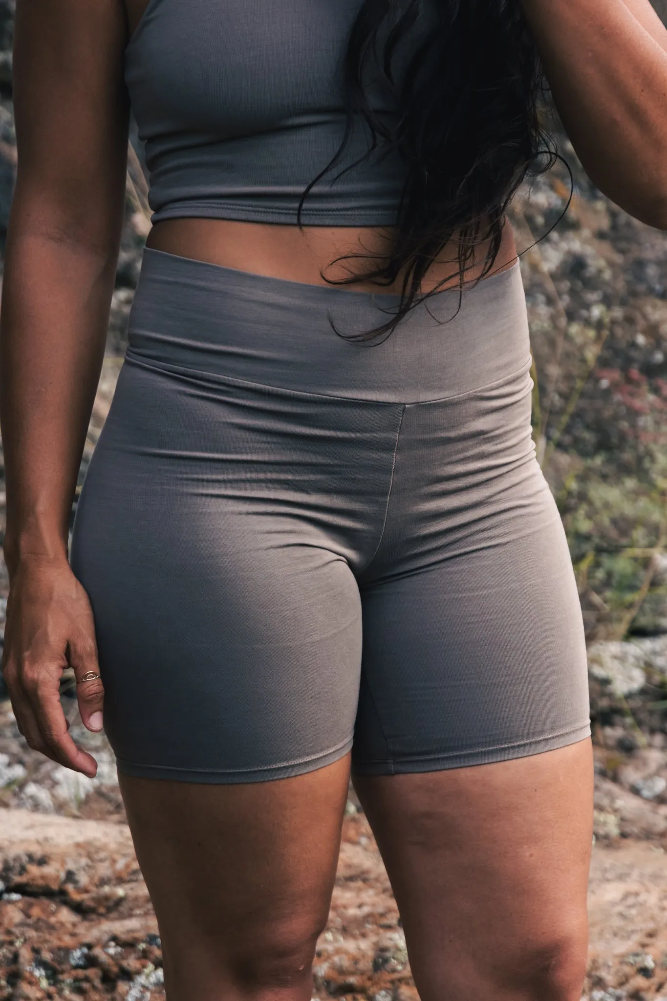 Pilialo | 7" inseam short - taupe - *ASF*