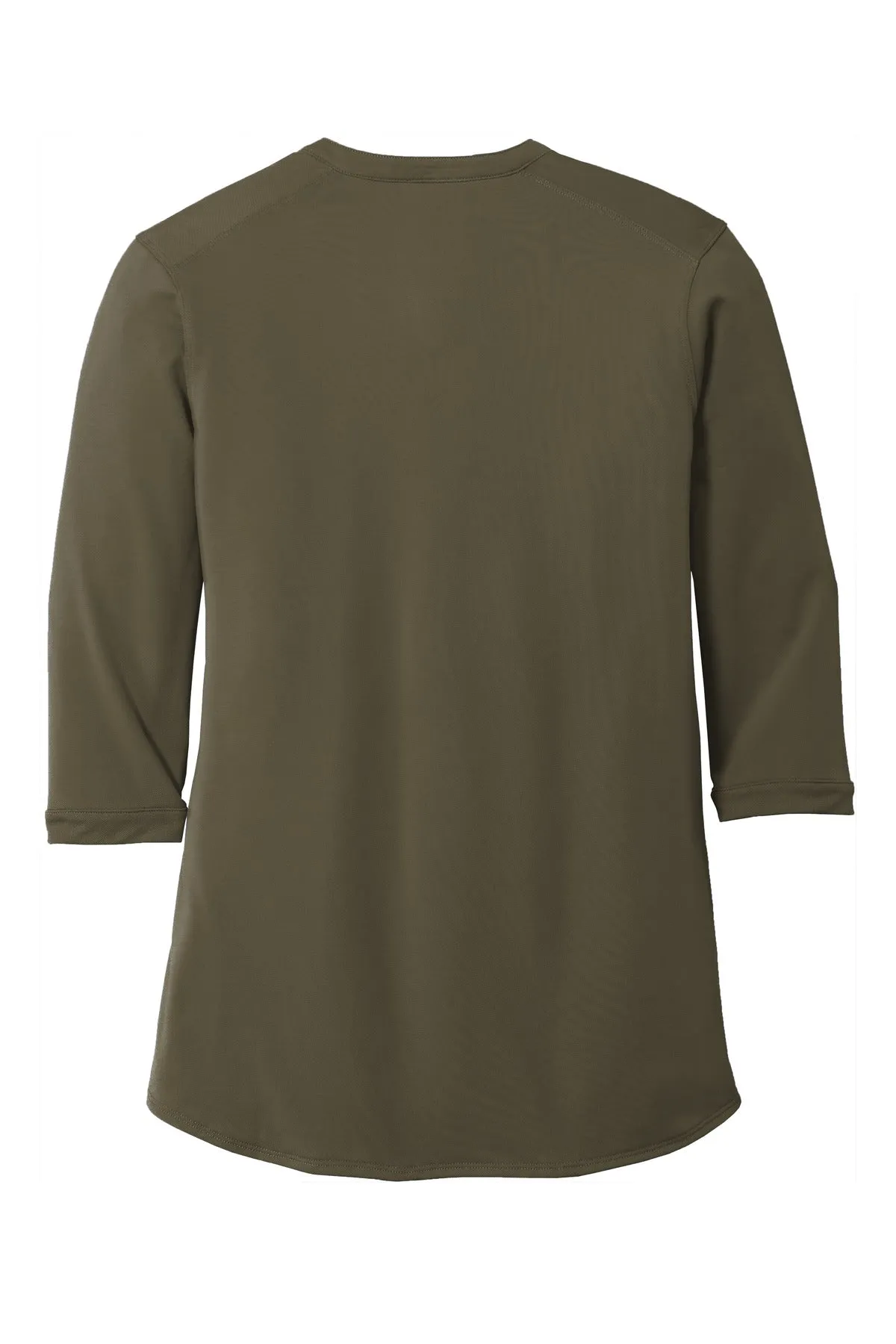 Port Authority   Women's UV Choice Pique Henley LK750 Deep Olive
