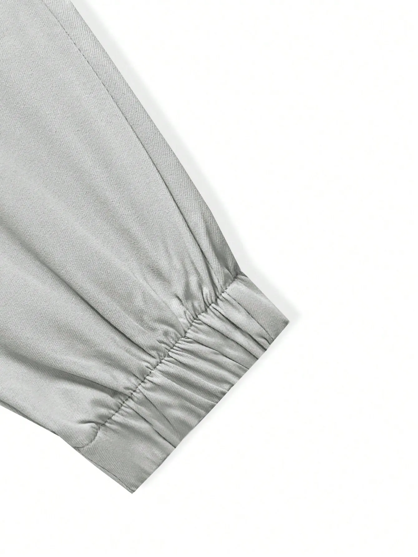 QA Basics Men Drawstring Waist Slant Pocket Pants