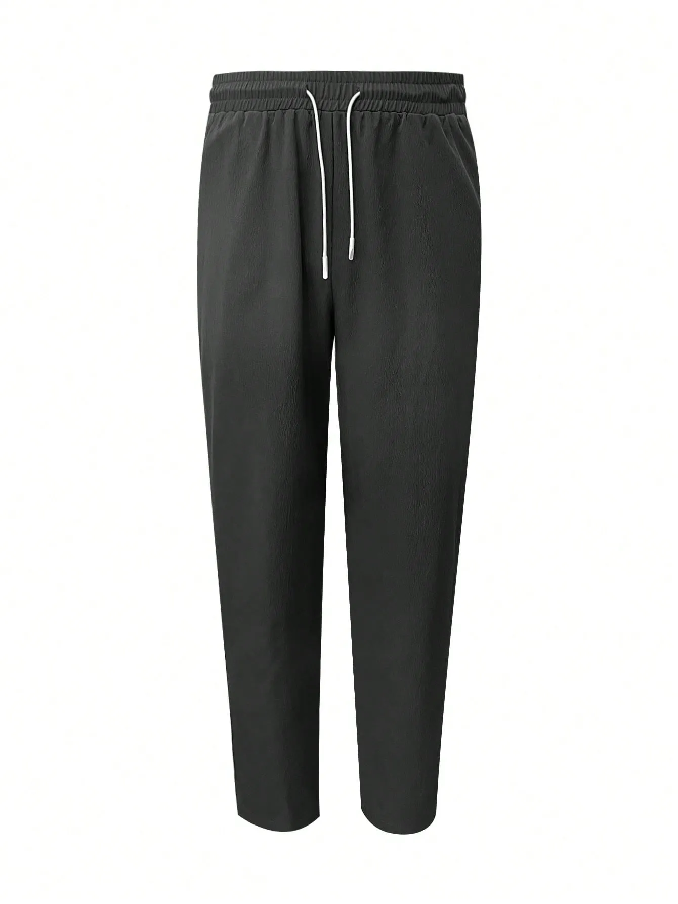 QA Men Solid Slant Pocket Pants