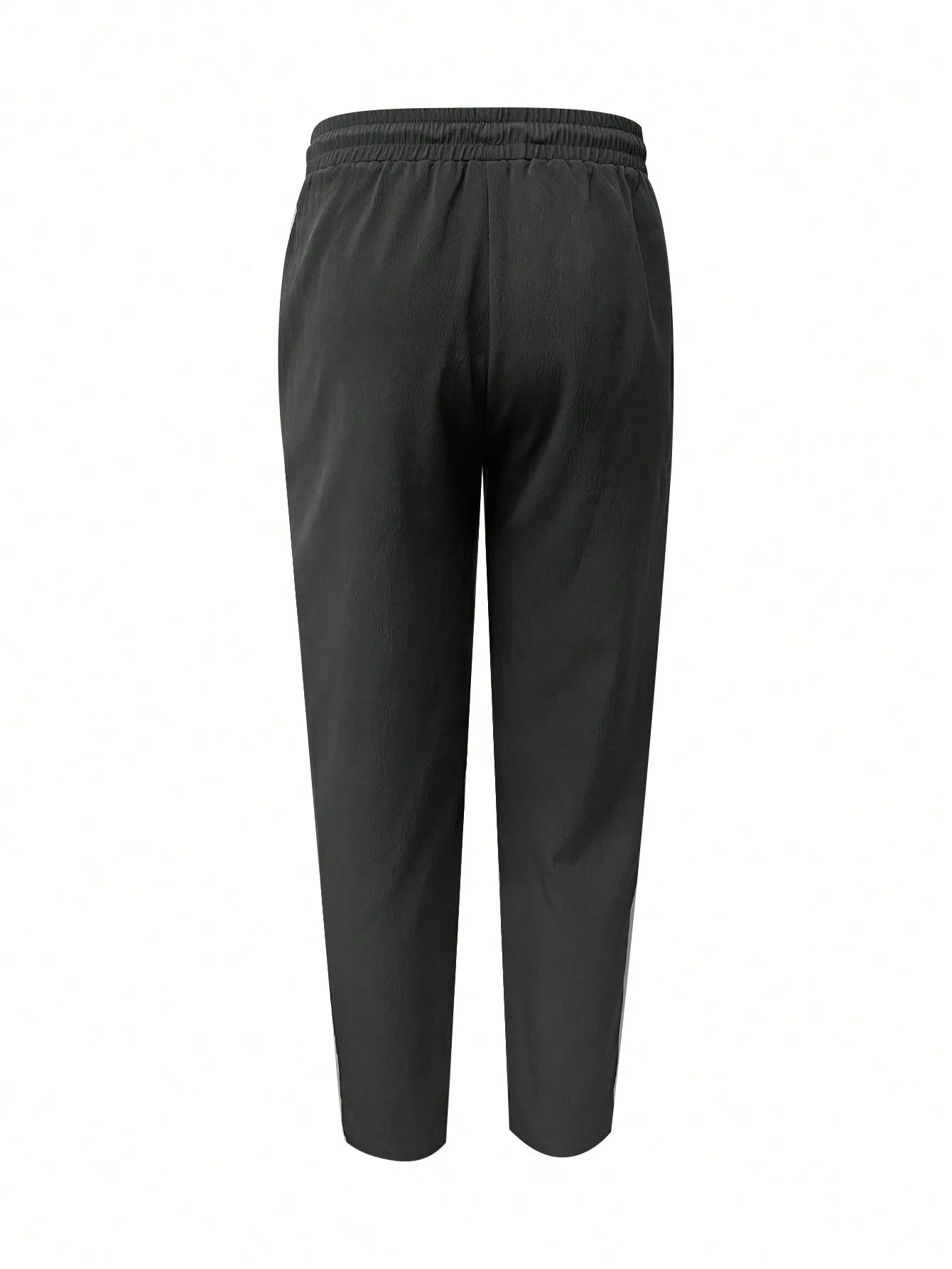 QA Men Solid Slant Pocket Pants