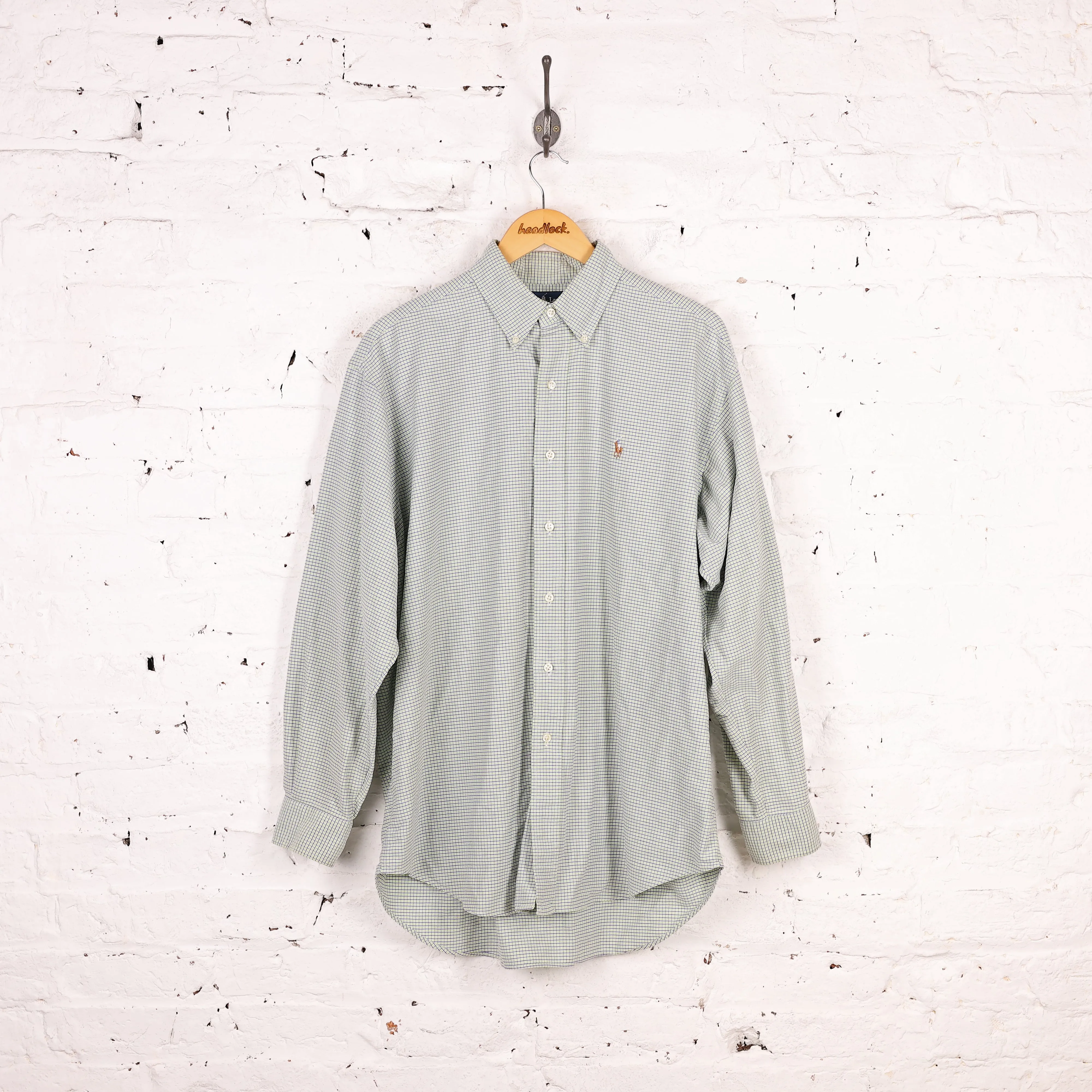 Ralph Lauren Blake Check Shirt - Green - L