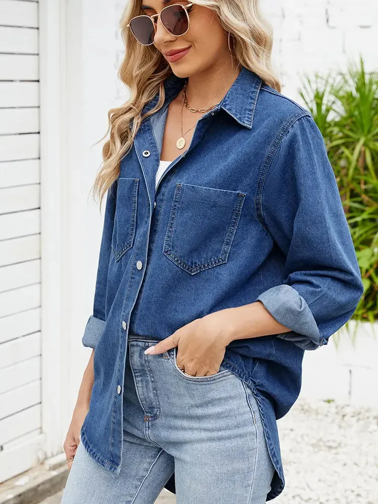 Relaxed Fit Denim Shirt