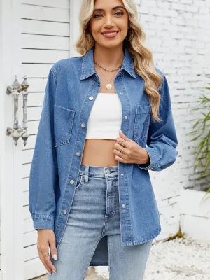 Relaxed Fit Denim Shirt