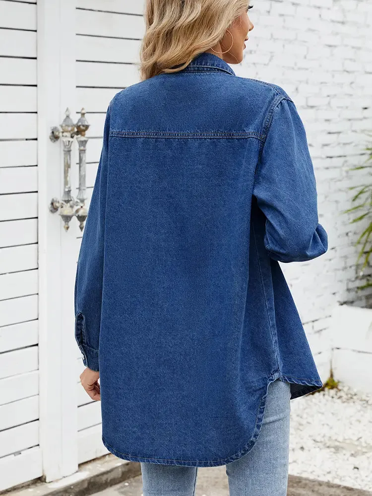 Relaxed Fit Denim Shirt