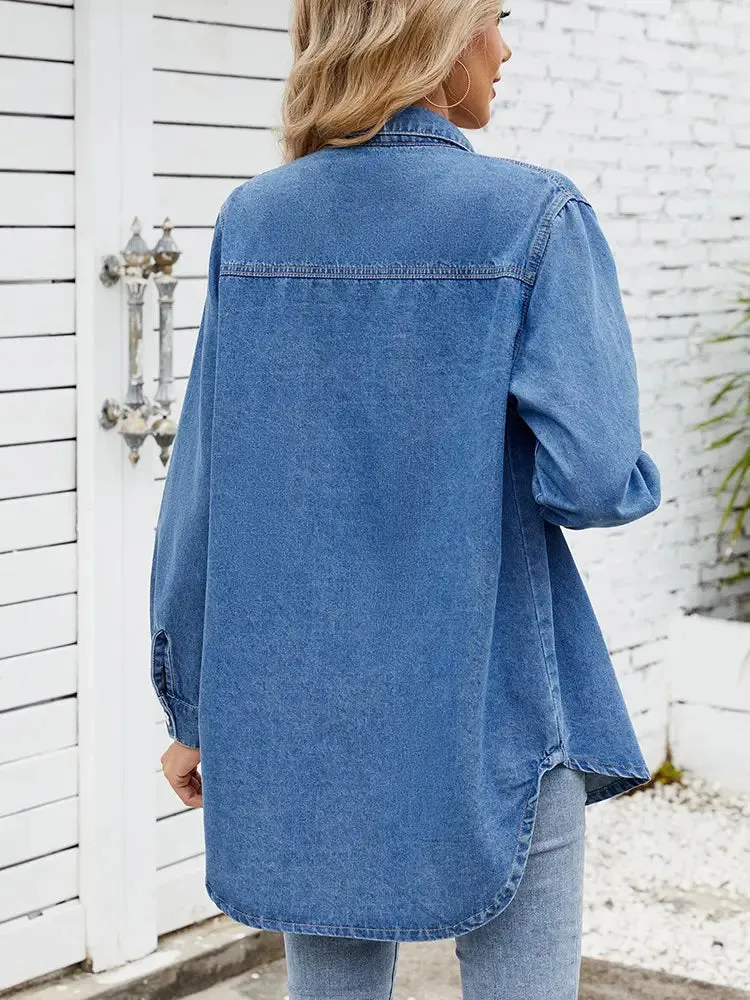 Relaxed Fit Denim Shirt