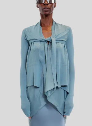 RICK OWENS | Tied Short Wrap Sweater
