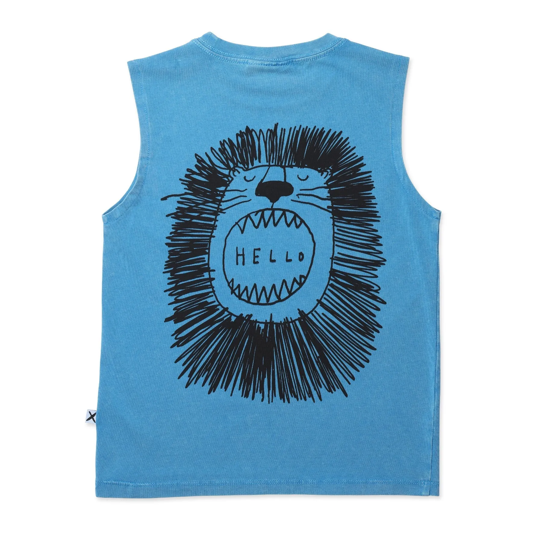 Roaring Lion Sleeveless Tee- Sky Wash