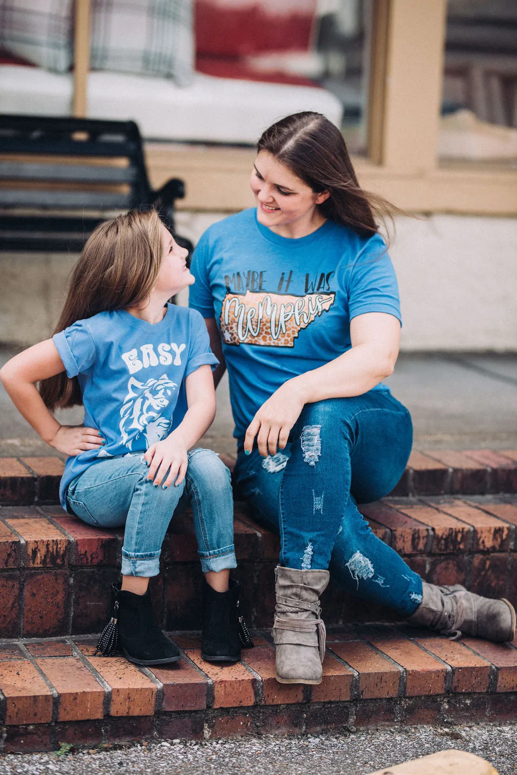 Royal Maybe It Was Memphis Tee /Vintage Country Style Shirt / Rocker Vintage Bella Tee
