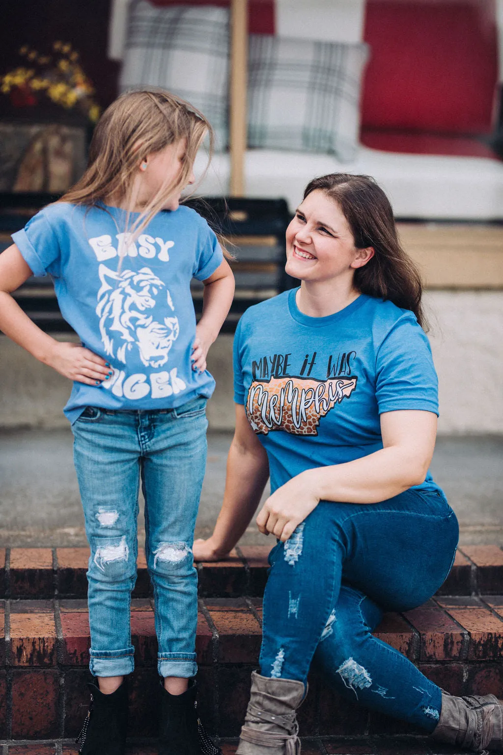 Royal Maybe It Was Memphis Tee /Vintage Country Style Shirt / Rocker Vintage Bella Tee