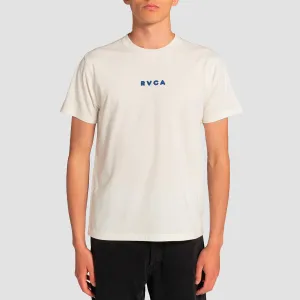 RVCA Andrew Pommier Flower Friend T-Shirt Antique White