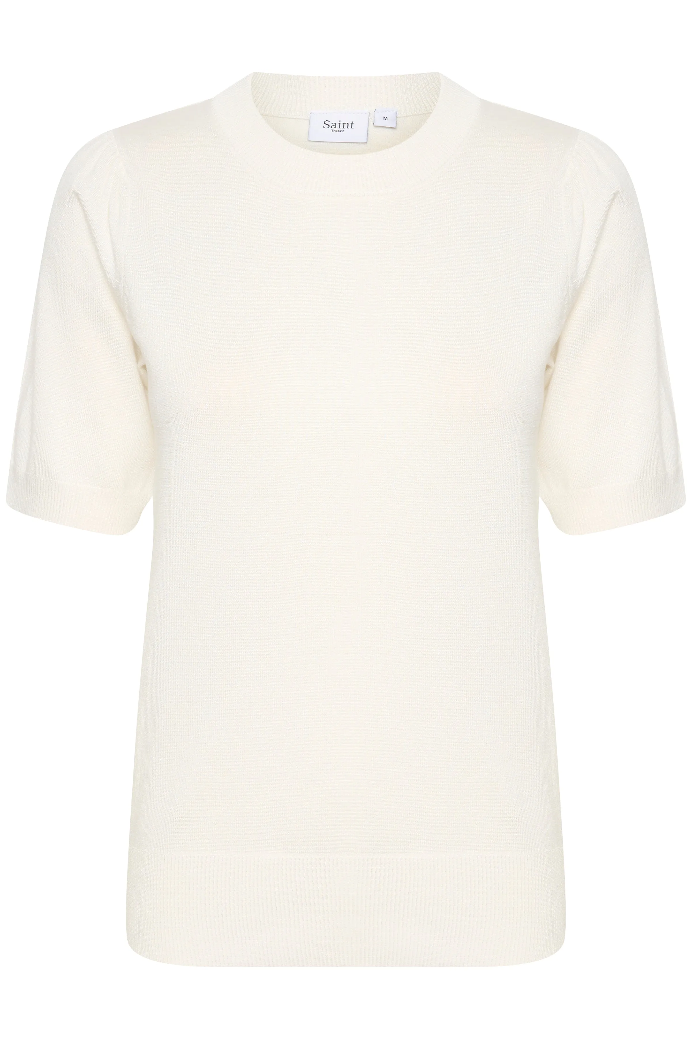 Saint Tropez Mila Short Sleeve Pullover in Ice