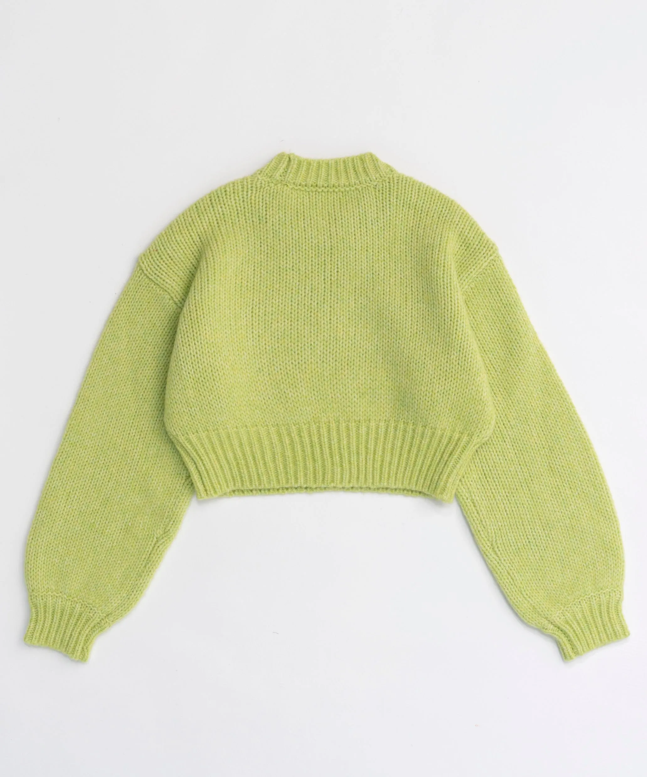 【SALE】Wool Short Length Knitwear