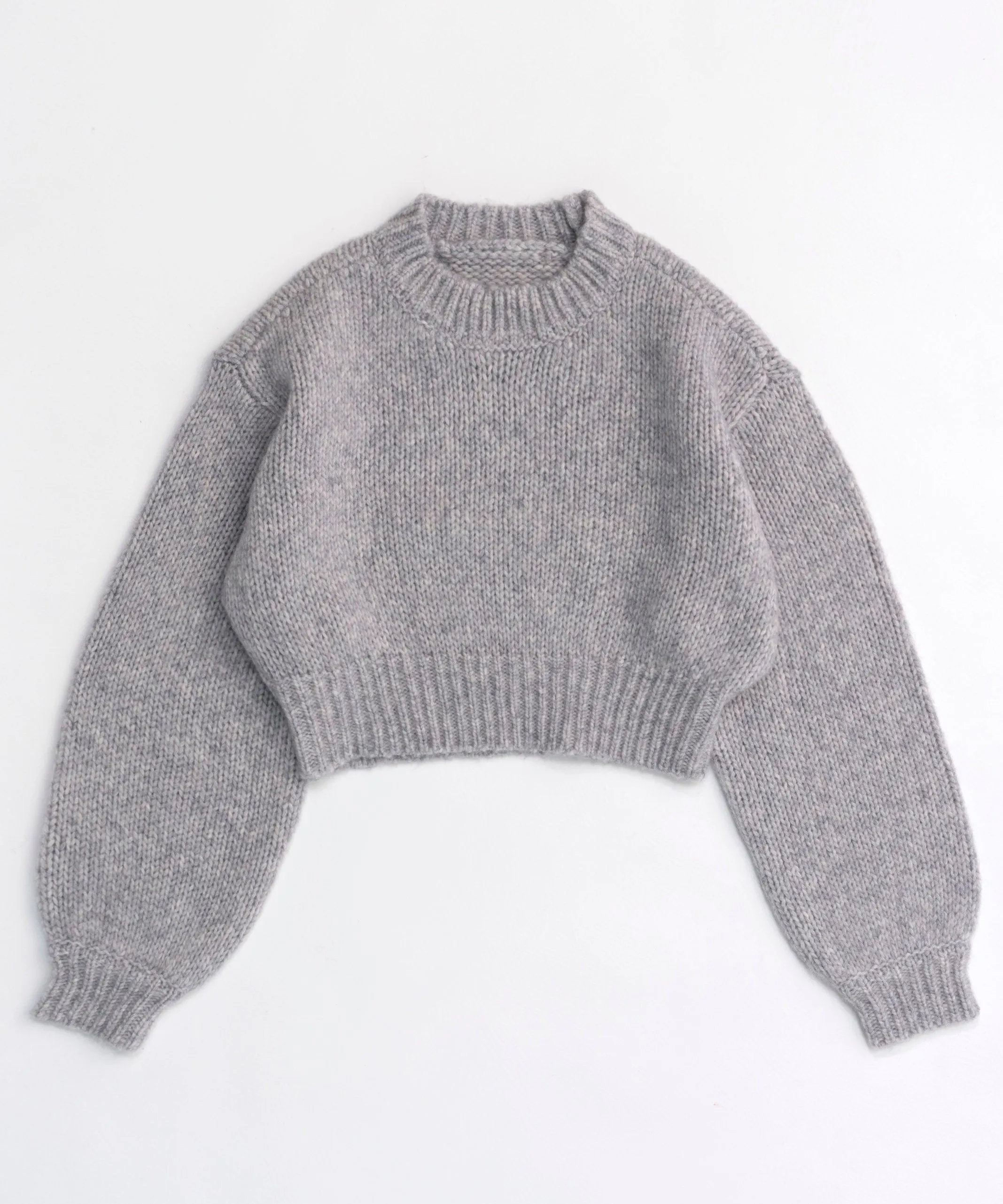 【SALE】Wool Short Length Knitwear