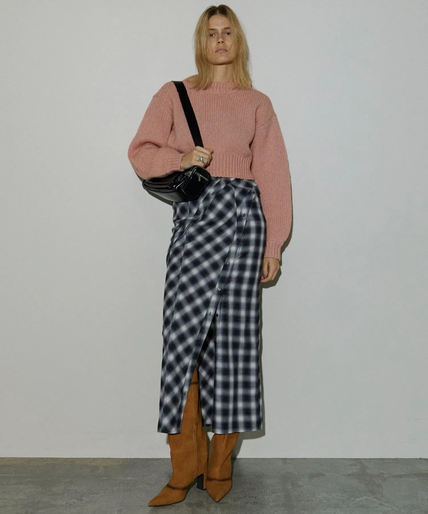 【SALE】Wool Short Length Knitwear