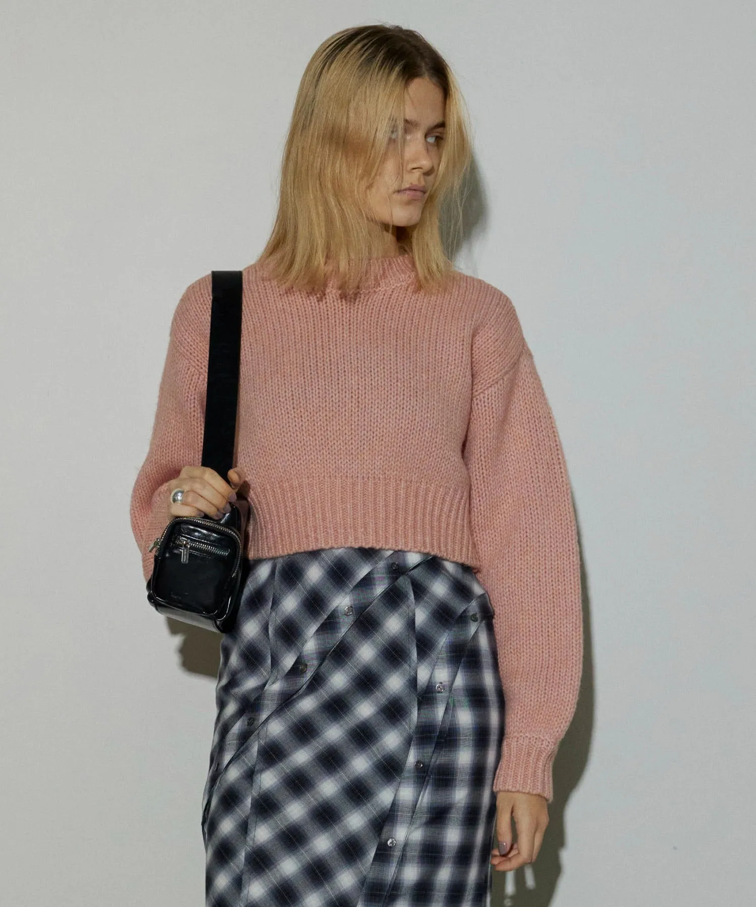 【SALE】Wool Short Length Knitwear