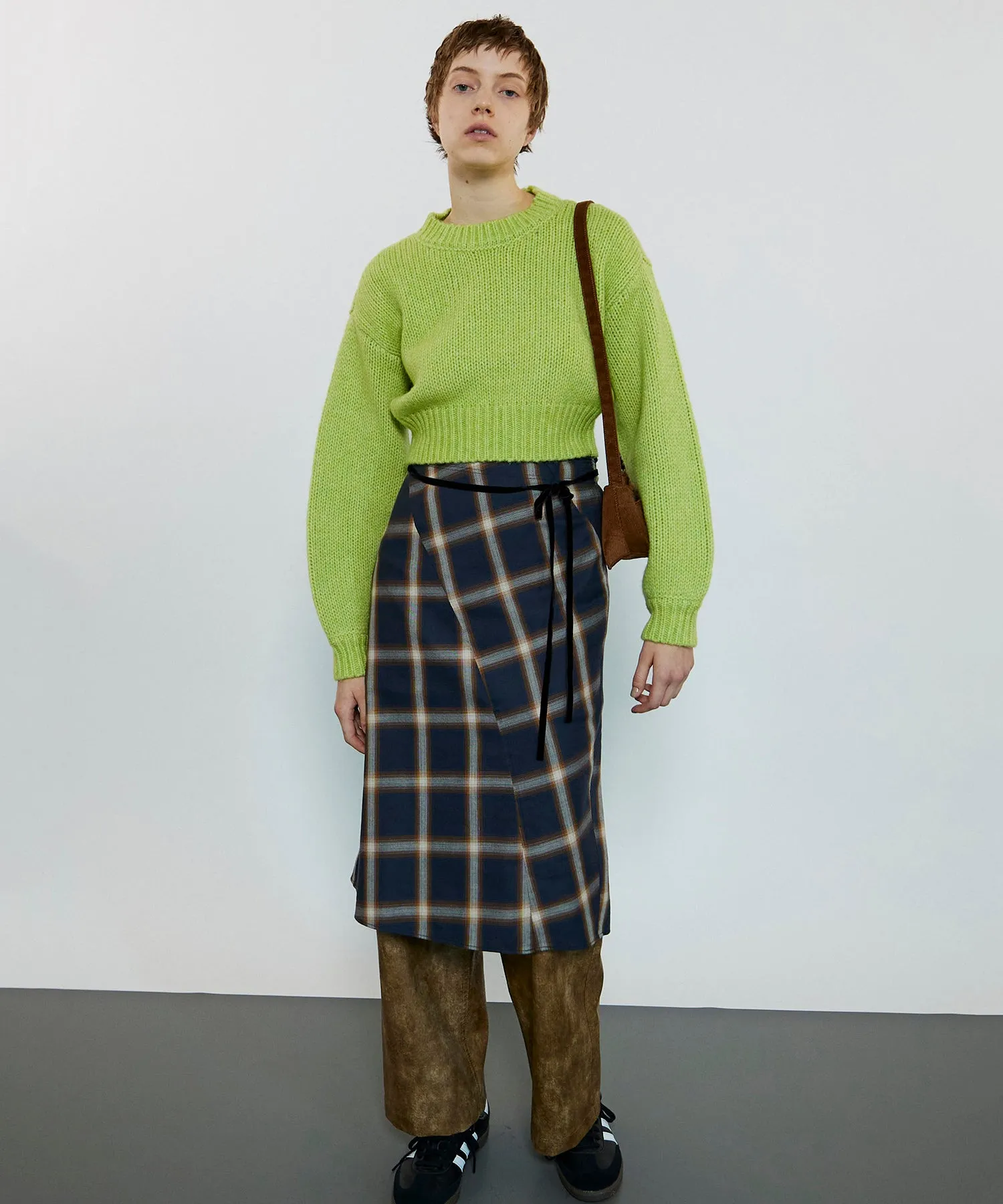 【SALE】Wool Short Length Knitwear