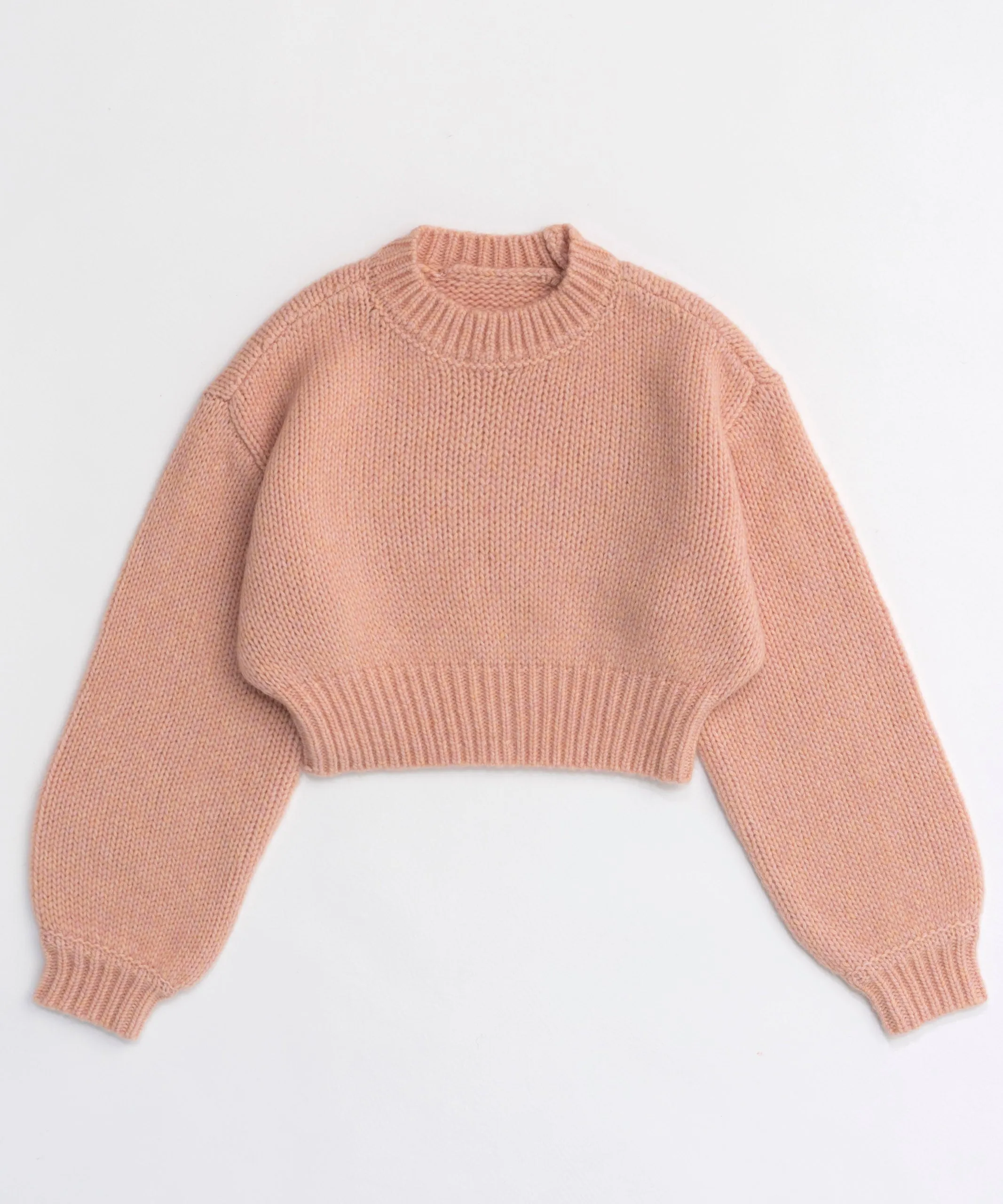 【SALE】Wool Short Length Knitwear