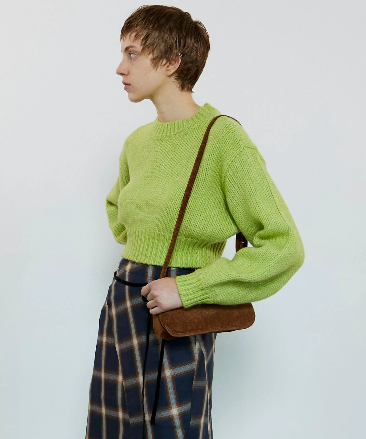 【SALE】Wool Short Length Knitwear