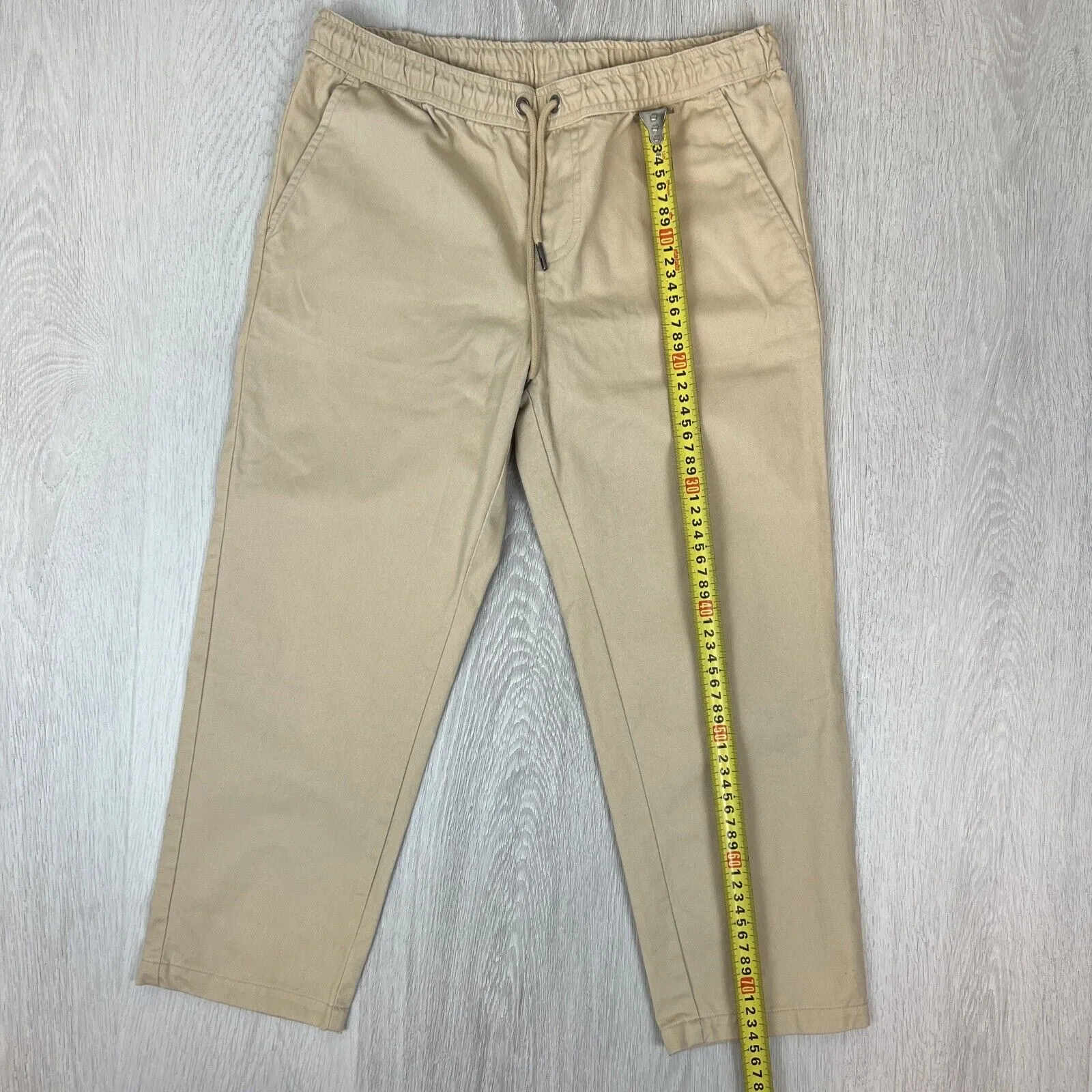 Santa Cruz Boys Teens Beige Chino Pants Size 16 Years