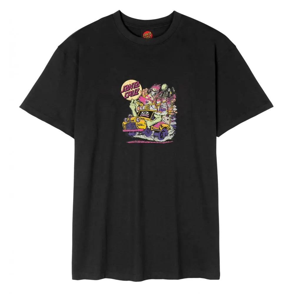 Santa Cruz T-Shirt Johnson Beast Wagon T-Shirt - Black