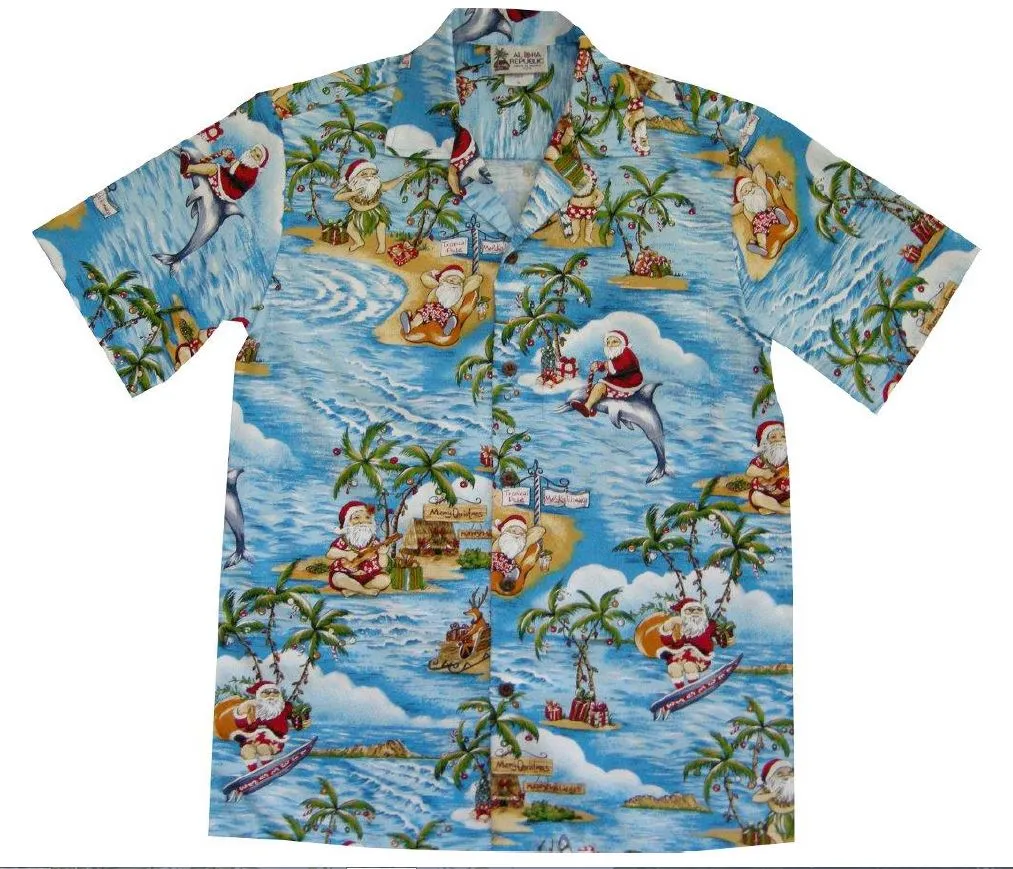 Santa in Hawaii