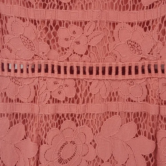 Saylor Louisa Lace Midi Dress Size Small Retail $253