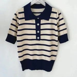 Sevyn Elegant Striped Sweater