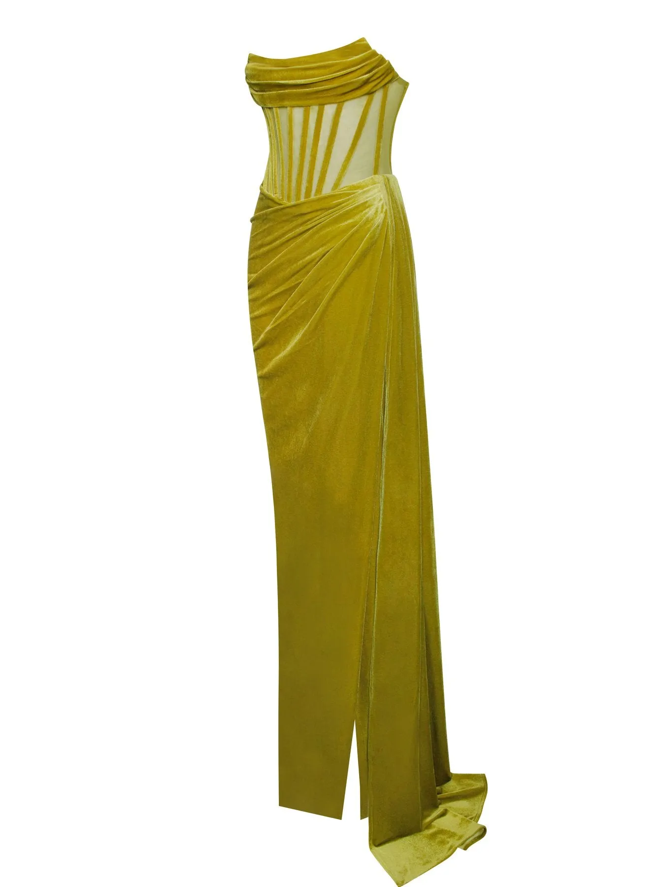 Sexy Off-the-shoulder Velvet Long Lady Vintage Elegant Party Dress