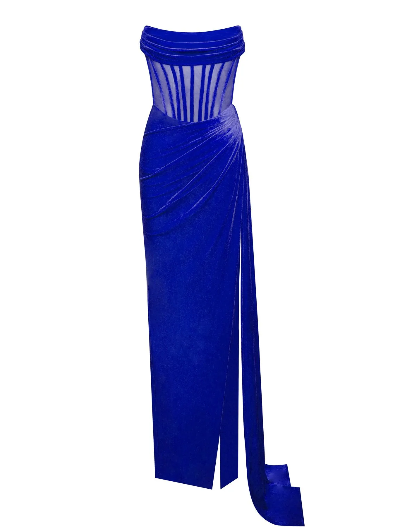 Sexy Off-the-shoulder Velvet Long Lady Vintage Elegant Party Dress