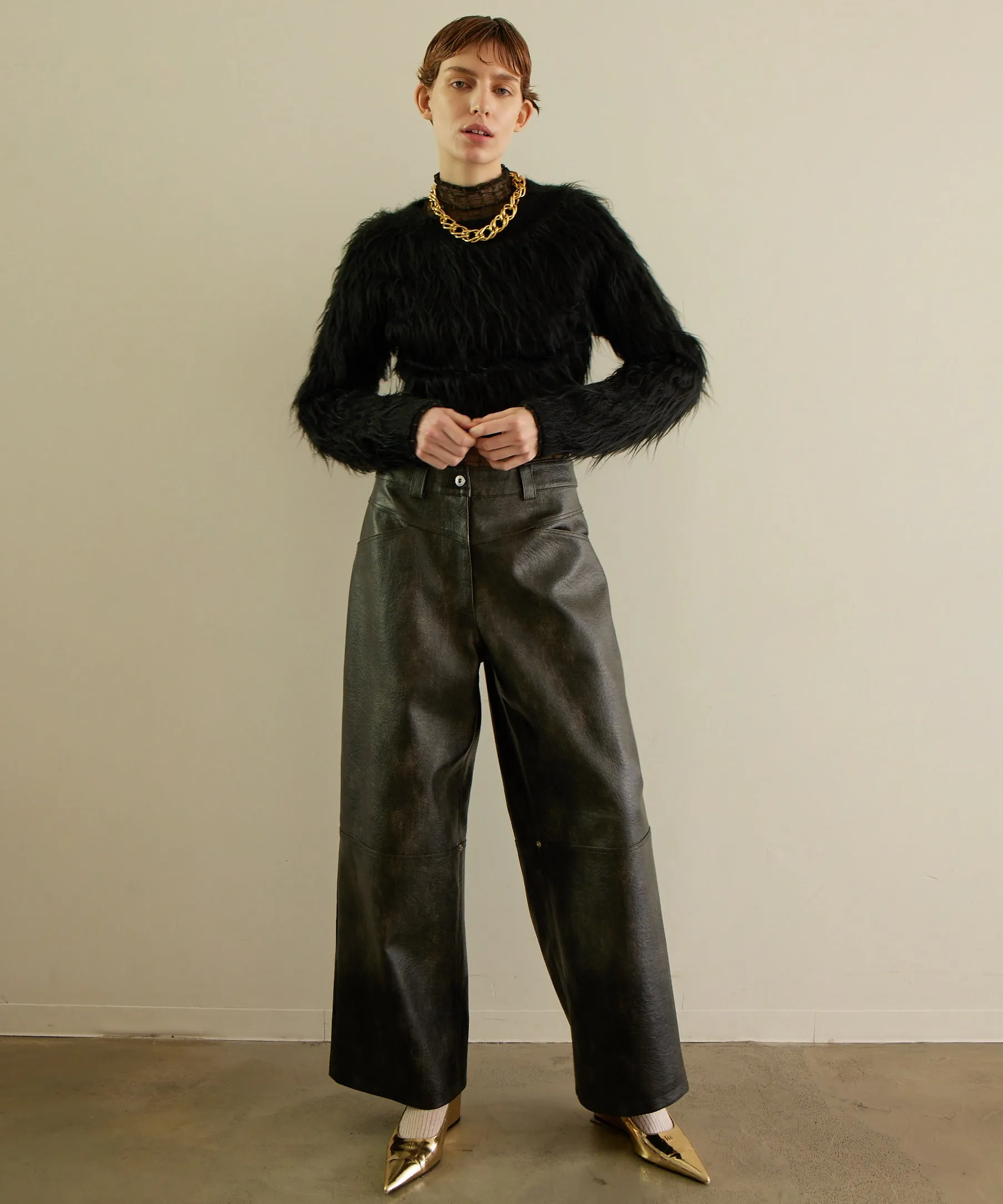 Shaggy Short Length Knitwear