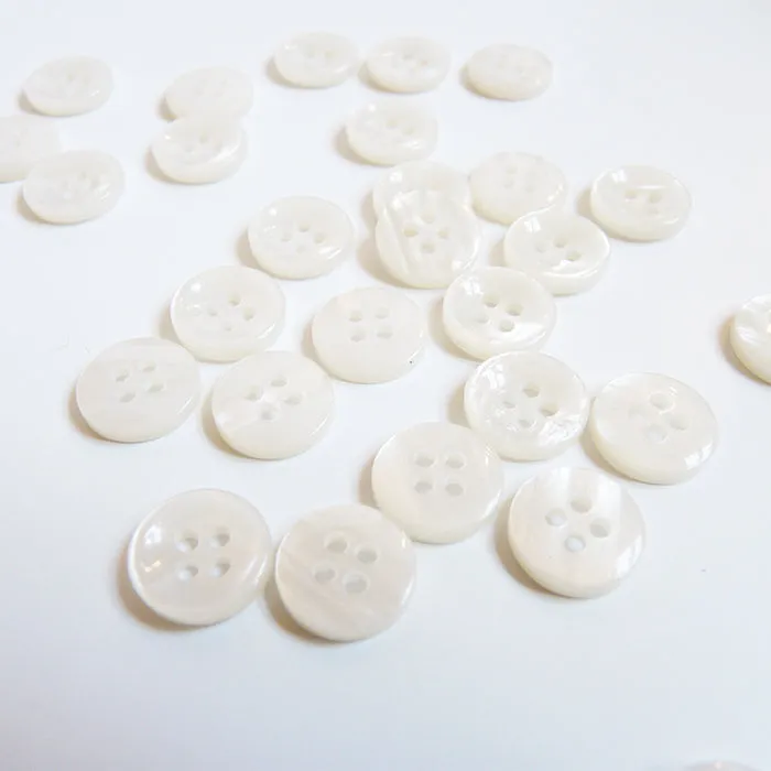 Shell Shirt Button - Pearl
