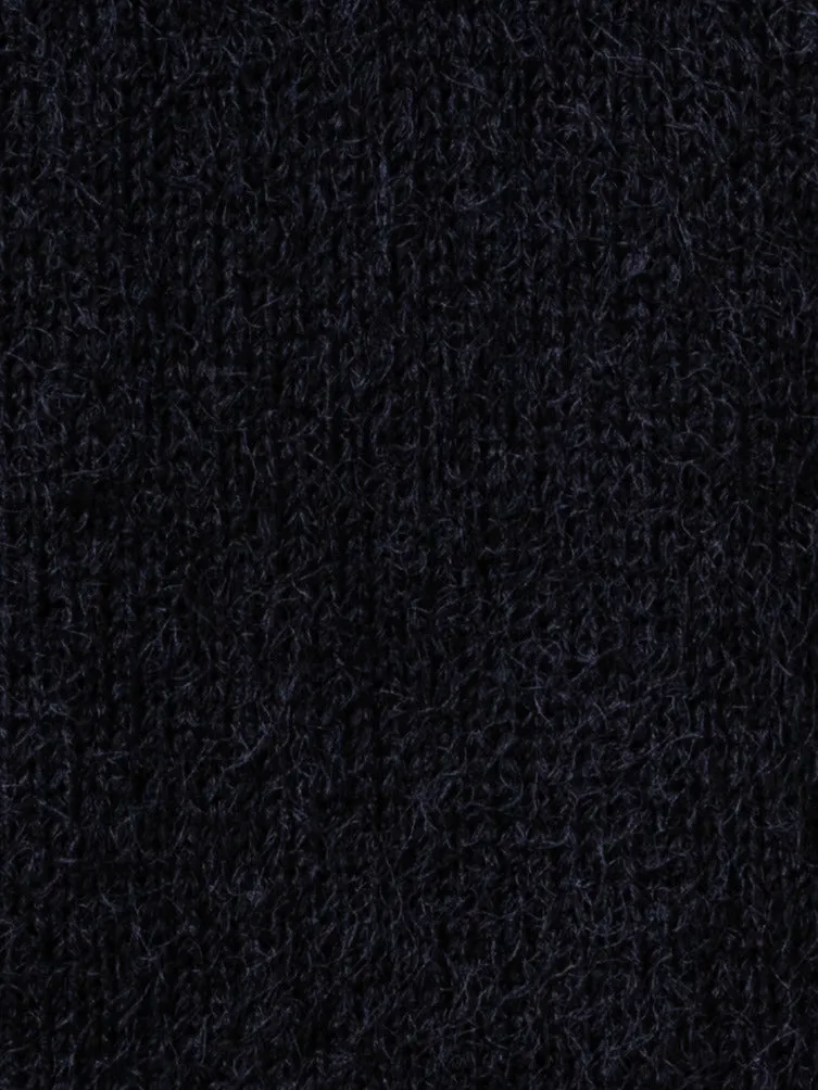 Short Cardigan in Silk Cashmere Blend
