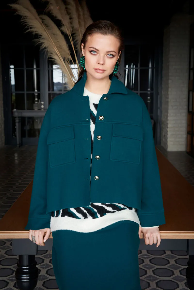 SHORT GREEN JACKET