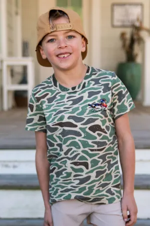 Short Sleeve Retro Duck Camo Tee