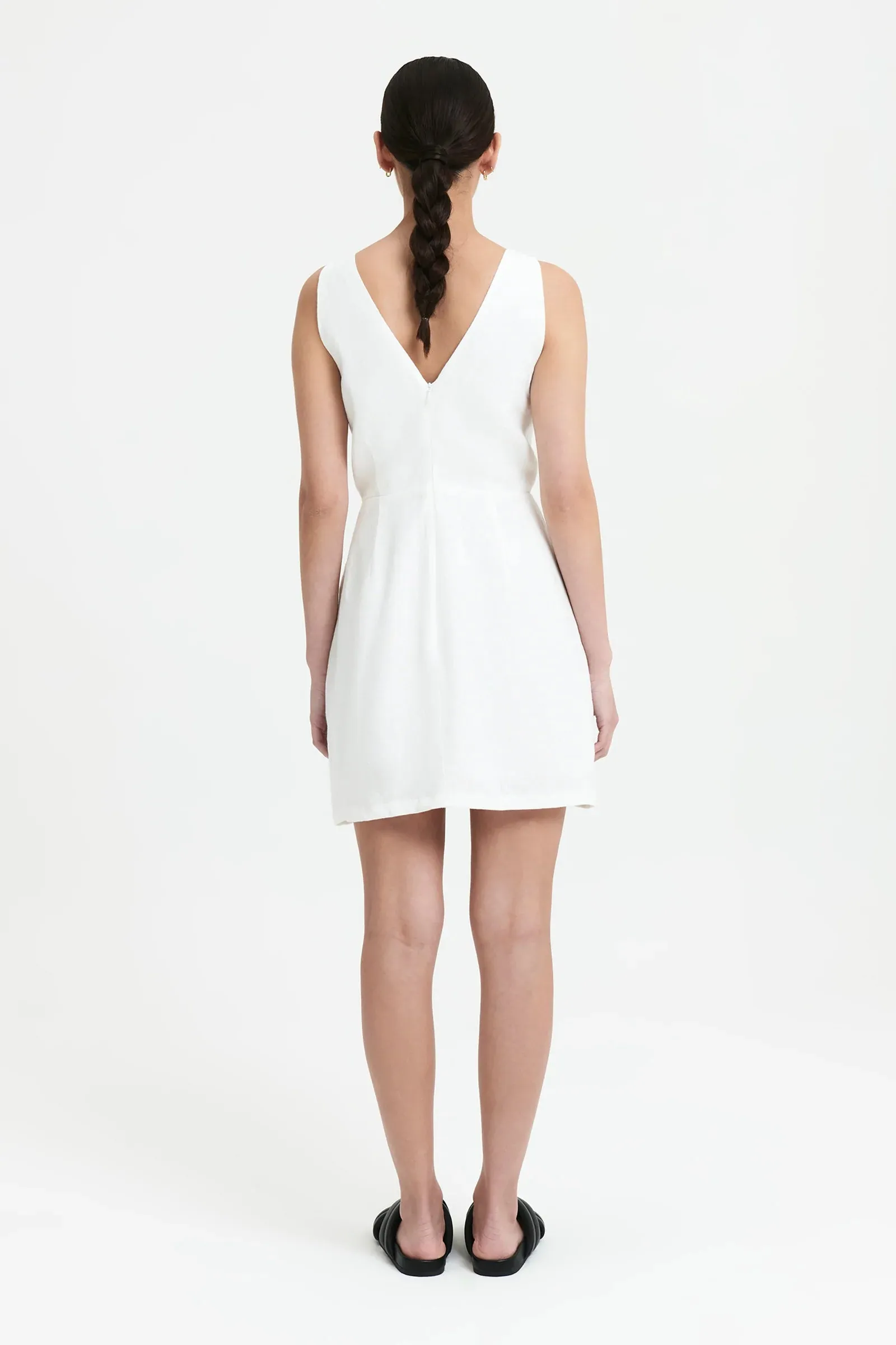Sima Linen Mini Dress