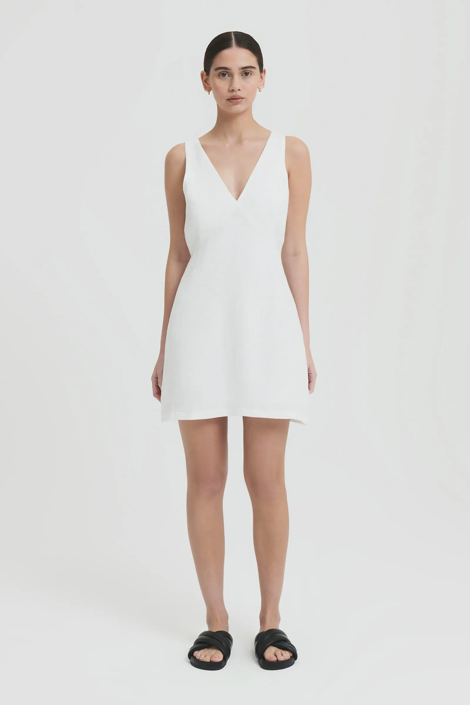 Sima Linen Mini Dress