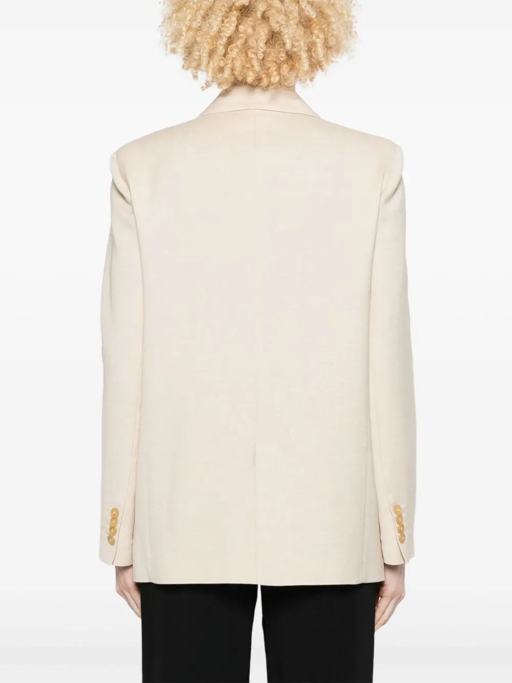 Single-breasted blazer jacket