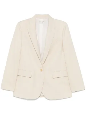 Single-breasted blazer jacket