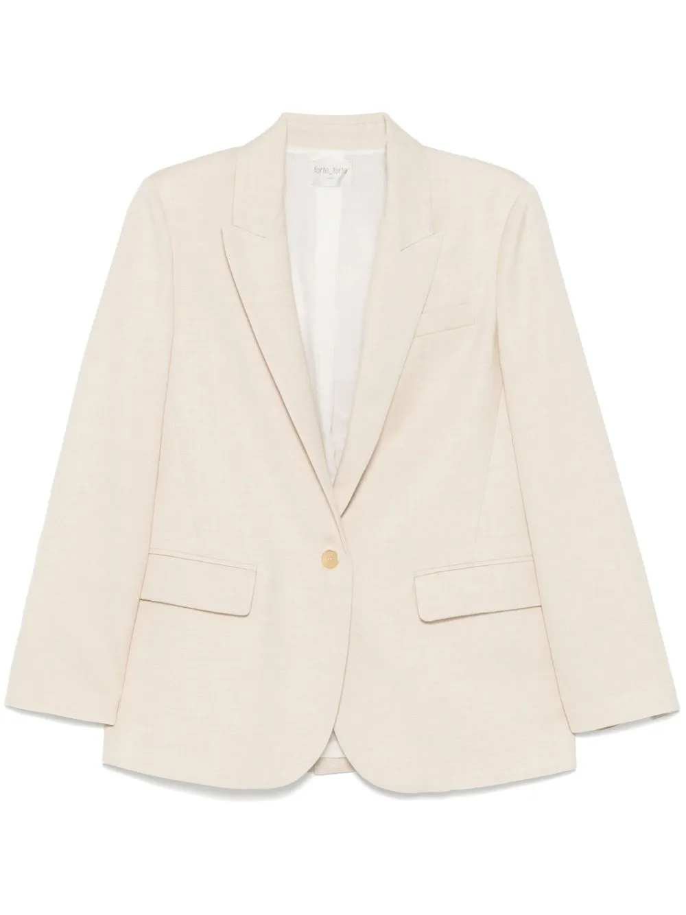 Single-breasted blazer jacket