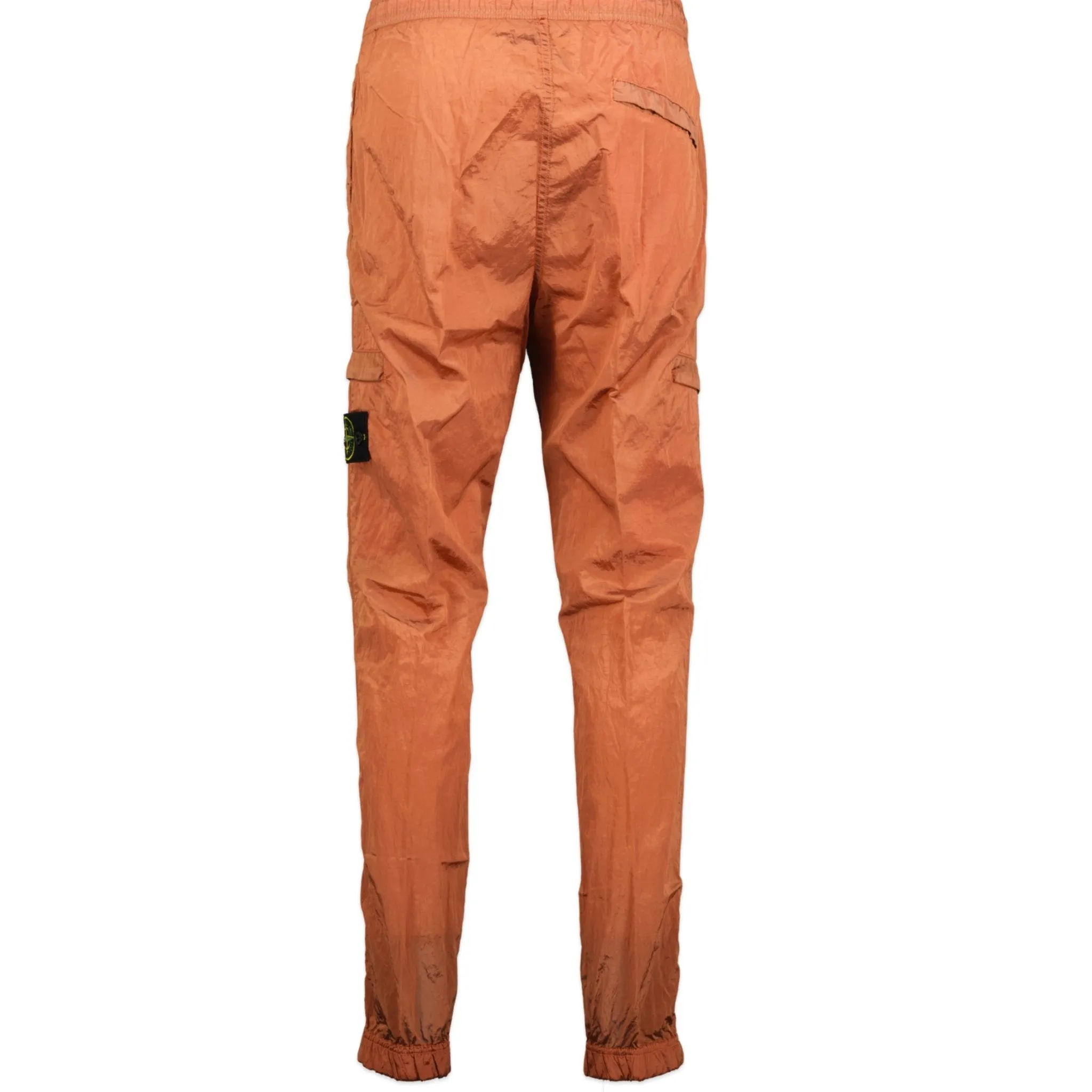 STONE ISLAND NYLON METAL CARGO PANTS RUST