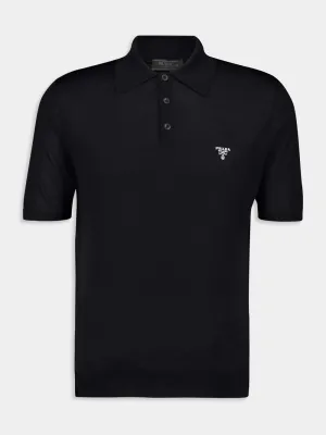 Superfine Wool Logo Polo